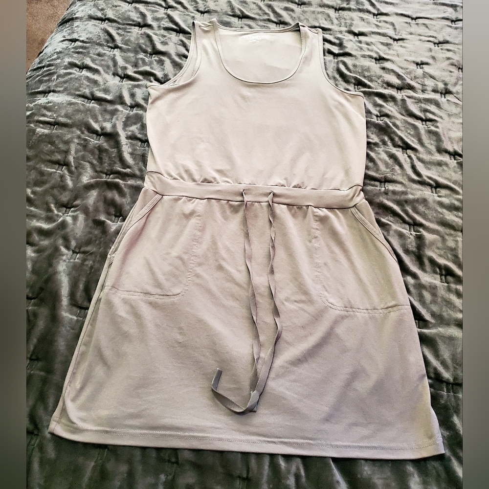 Taupe Thread And Supply Dress